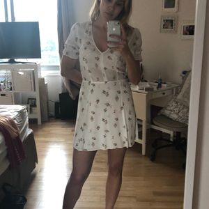 White Reformation Dress 6